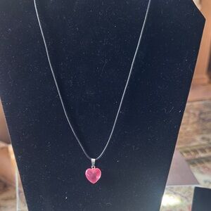 Elegant Heart Pendant Necklace